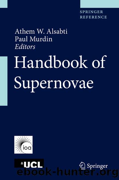 Handbook of Supernovae by Athem W. Alsabti & Paul Murdin