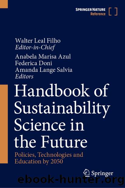 Handbook of Sustainability Science in the Future by Unknown