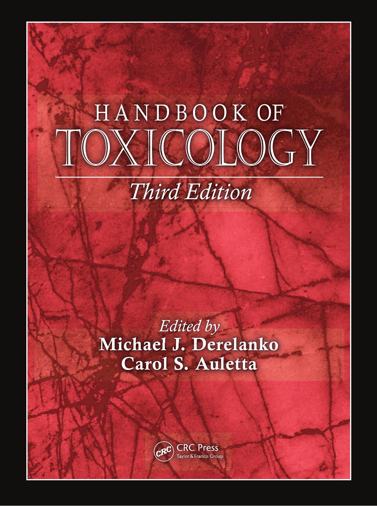 Handbook of Toxicology by Derelanko Michael J.; Auletta Carol S