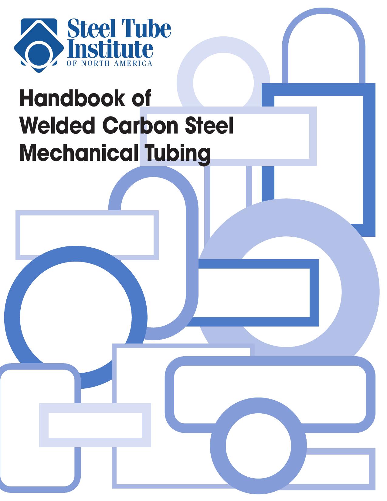 Handbook of Welded Carbon Steel Mechanical Tubing by STNA