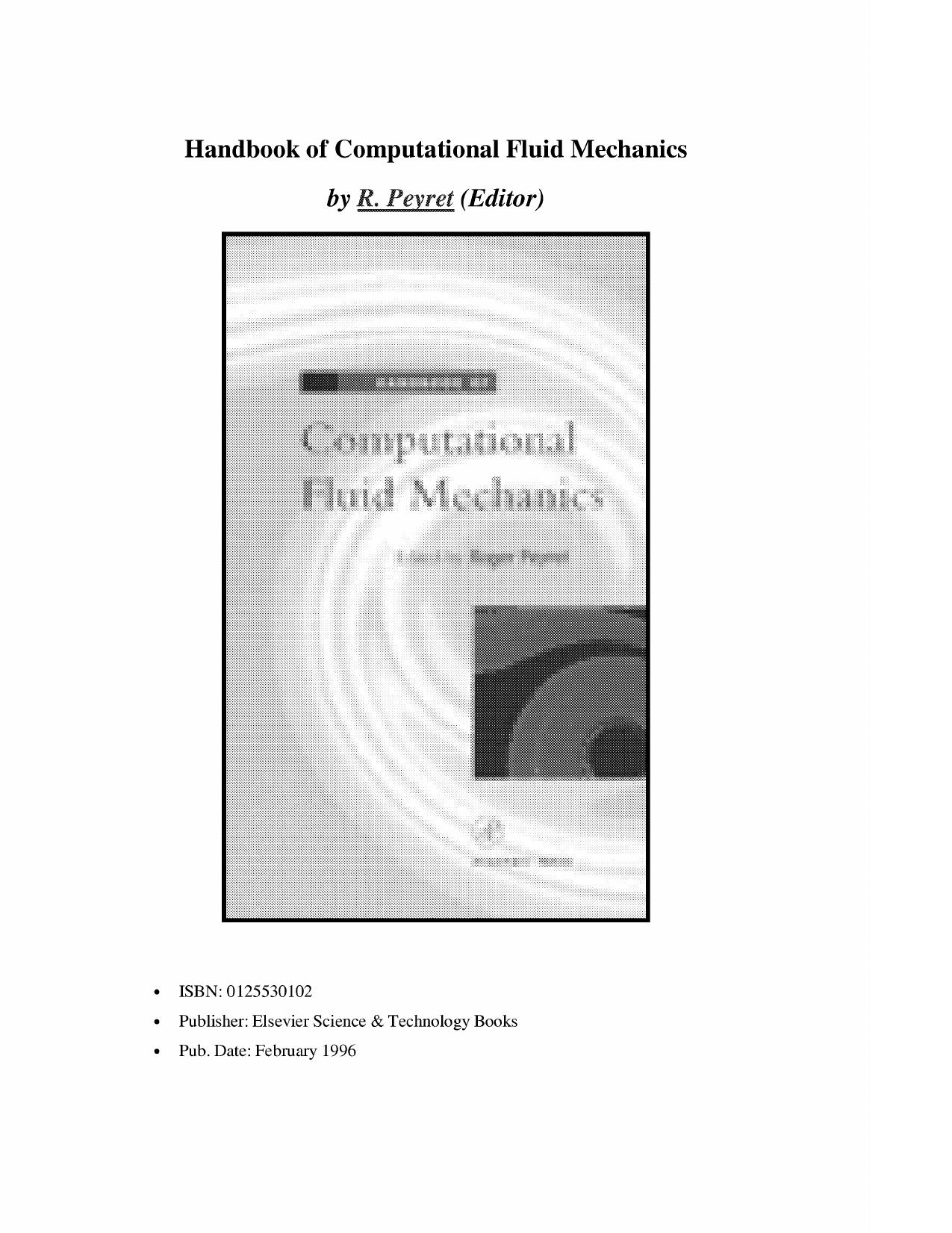 Handbook of computational fluid mechanics by Roger Peyret