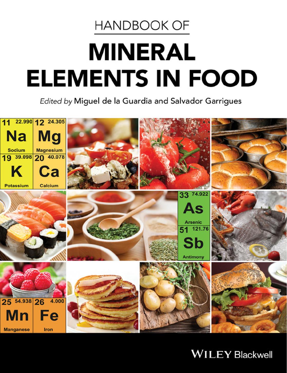 Handbook of mineral elements in food by Garrigues Salvador; Guardia Miguel de la