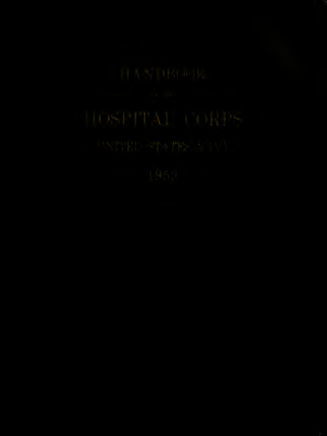 Handbook of the Hospital Corps, United States Navy by United States. Navy Dept. Bureau of Medicine and Surgery
