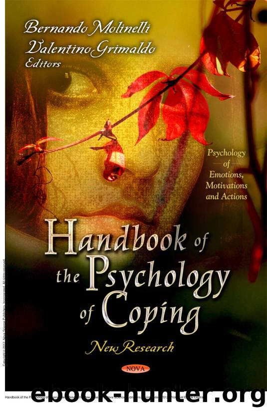 Handbook of the Psychology of Coping: New Research : New Research by Bernando Molinelli; Valentino Grimaldo