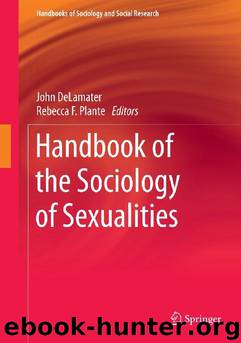 Handbook of the Sociology of Sexualities (Handbooks of Sociology and Social Research) by John Delamater & Rebecca F. Plante