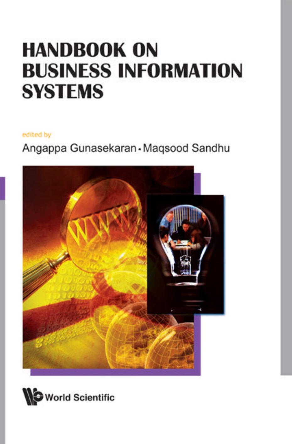 Handbook on Business Information Systems by Angappa Gunasekaran