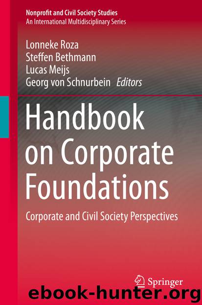 Handbook on Corporate Foundations by Unknown