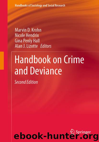 Handbook on Crime and Deviance by Unknown
