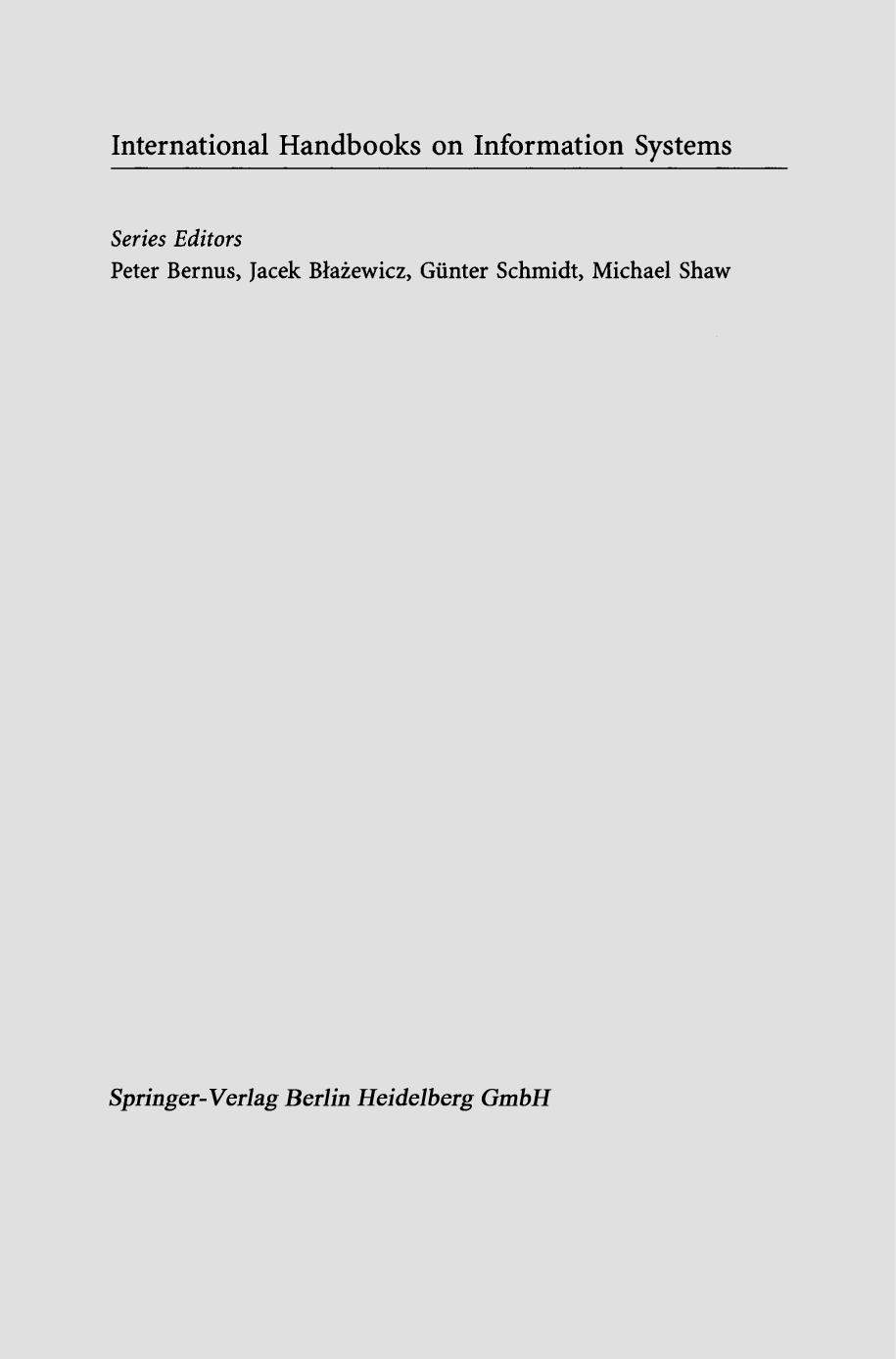 Handbook on Knowledge Management: Knowledge Directions by Eric Tsui (auth.) Professor Clyde W. Holsapple (eds.)