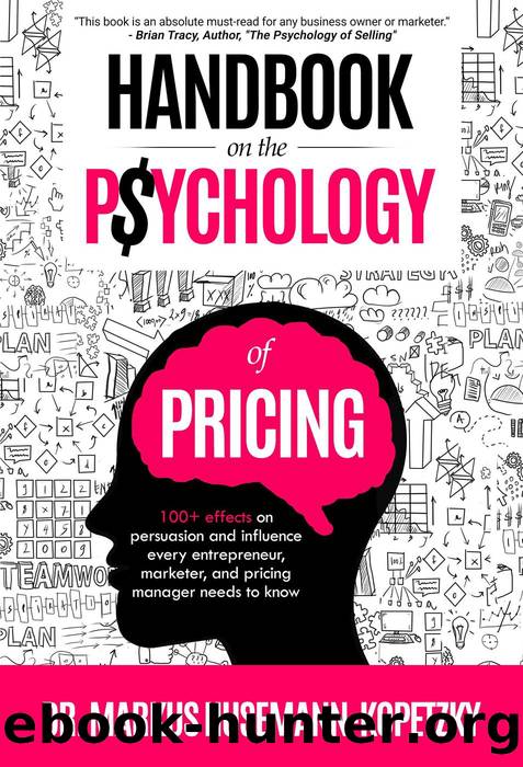 Handbook on the Psychology of Pricing (9783947897025) by Husemann-kopetzky Markus