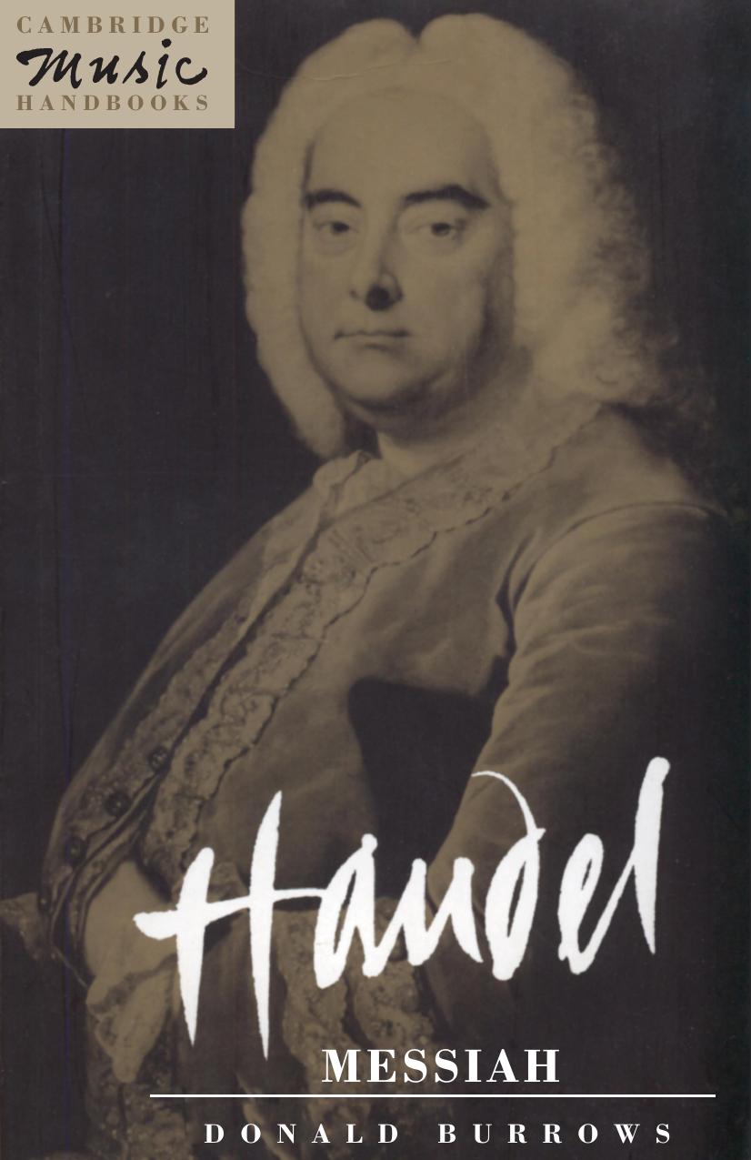 Handel: Messiah by Donald Burrows