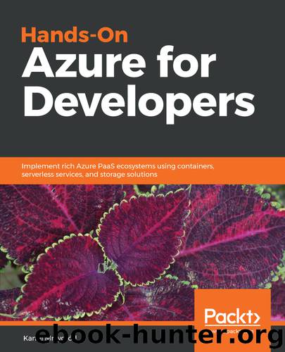 Hands-On Azure for Developers by Kamil Mrzyglod