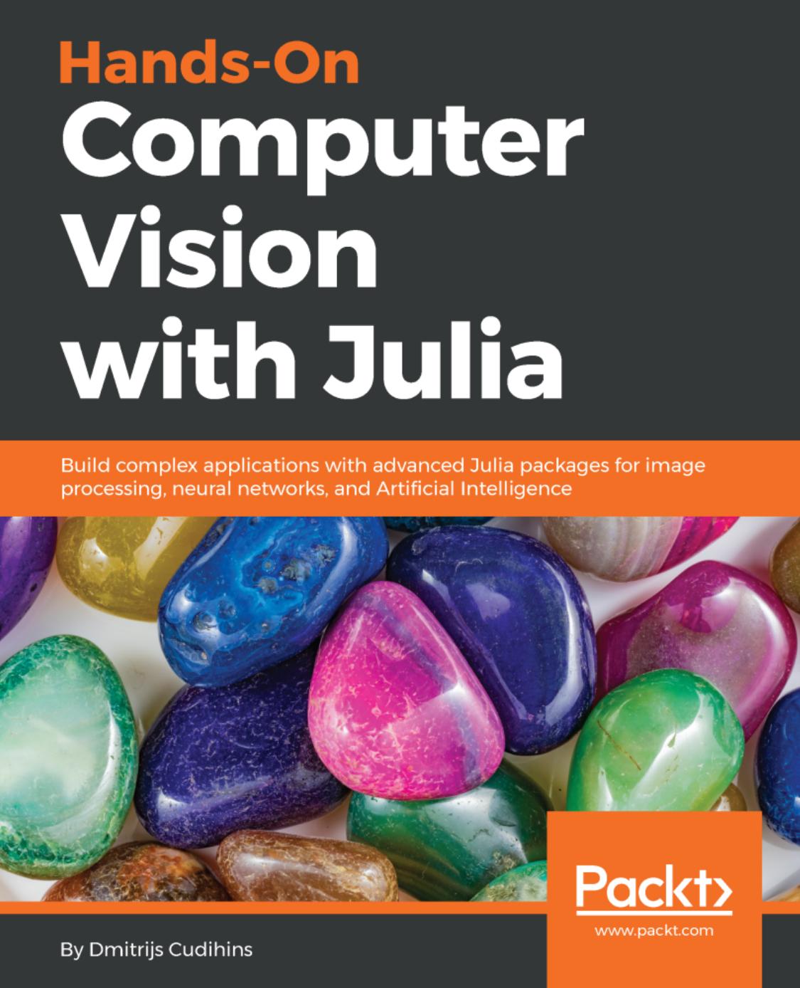 Hands-On Computer Vision with Julia: Build complex applications with advanced Julia packages for image processing, neural networks, and Artificial Intelligence by Dmitrijs Cudihins