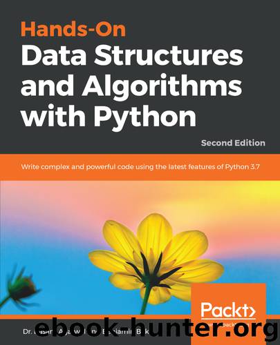 Hands-On Data Structures and Algorithms with Python by Benjamin Baka & Dr. Basant Agarwal