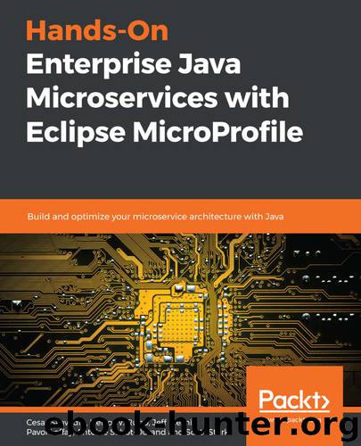 Hands-On Enterprise Java Microservices with Eclipse MicroProfile by Cesar Saavedra