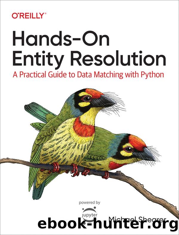Hands-On Entity Resolution (for Ana Barrios) by Michael Shearer