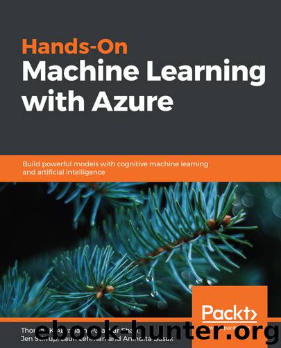 Hands-On Machine Learning with Azure by Anindita Basak & Lauri Lehman & Jen Stirrup & Parashar Shah & Thomas K Abraham