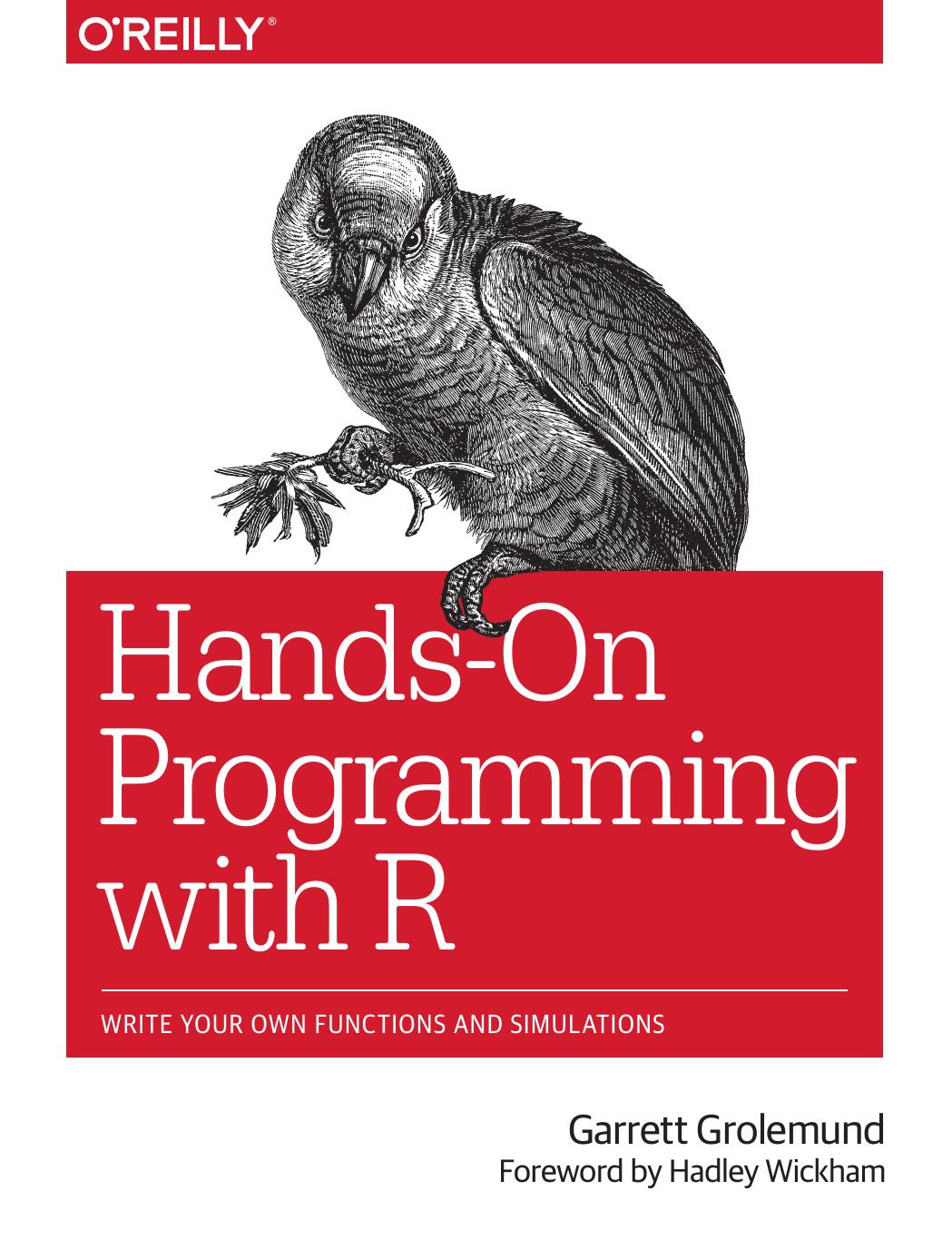 Hands-On Programming with R by Garrett Grolemund