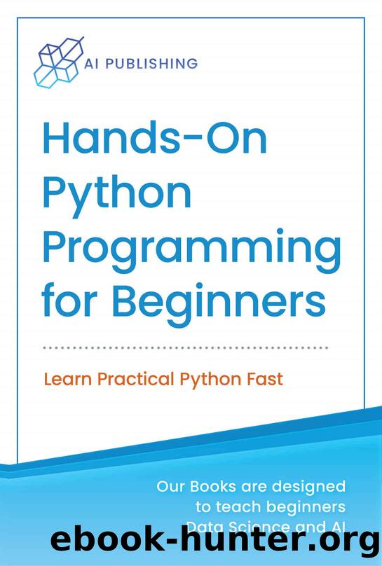 Hands-On Python Programming For Beginners by Publishing AI