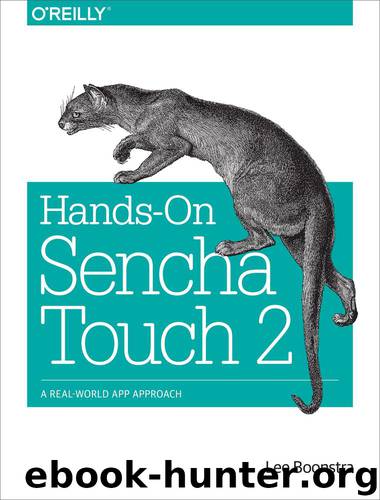Hands-On Sencha Touch 2 by Lee Boonstra