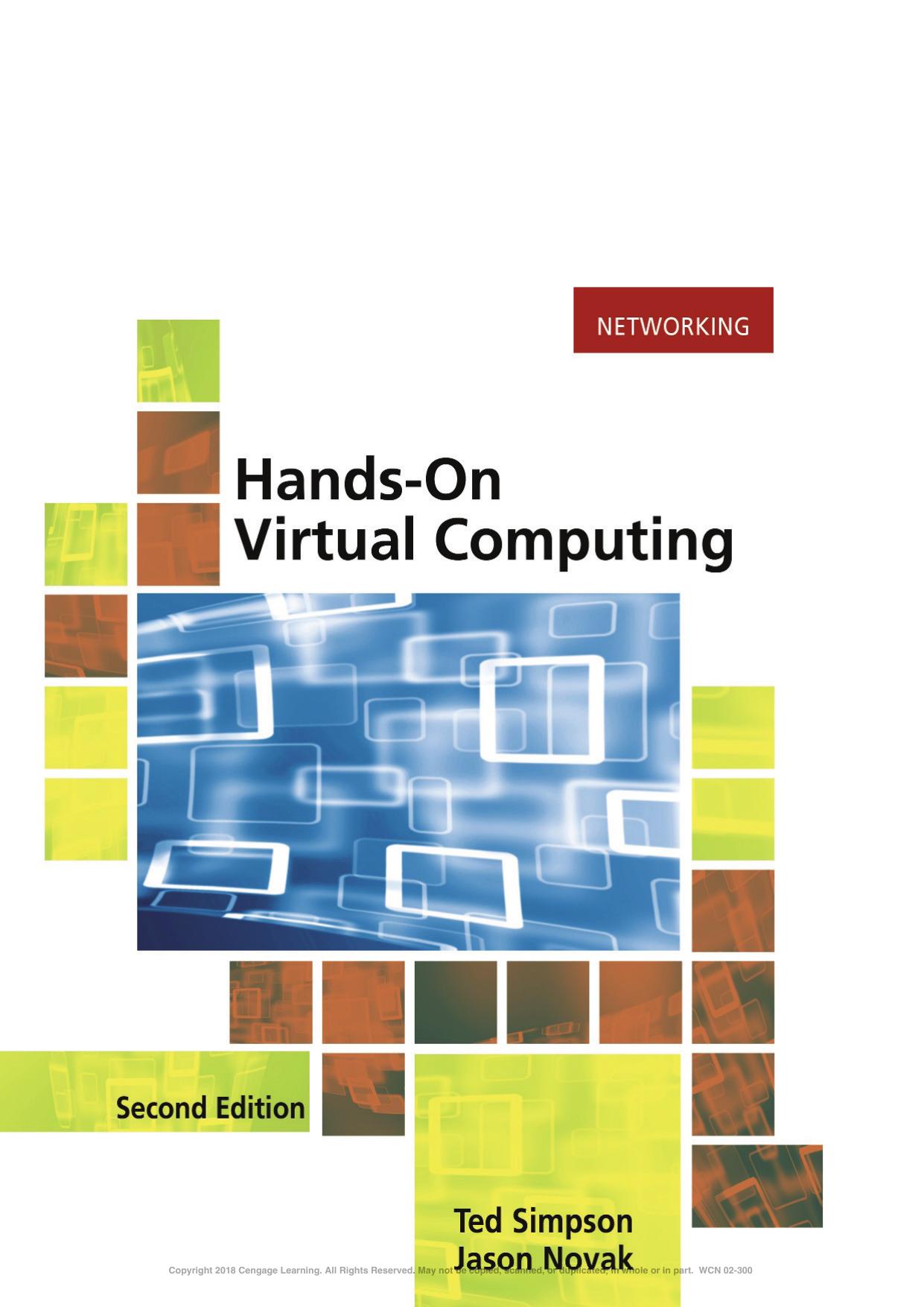 Hands-On Virtual Computing by Ted Simpson Jason Novak