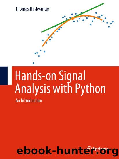 Hands-on Signal Analysis with Python by Thomas Haslwanter