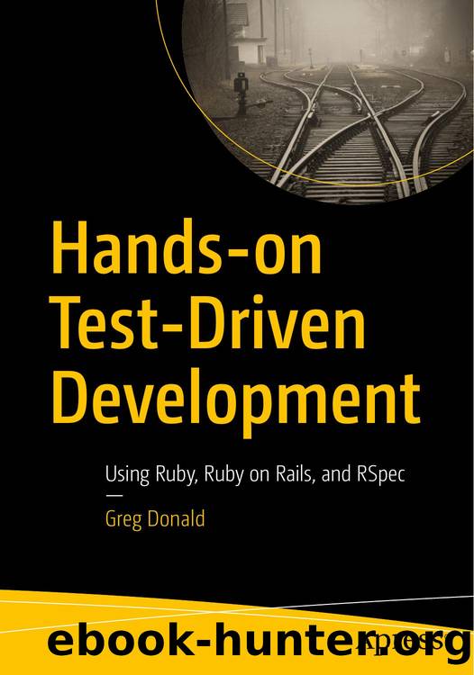 Hands-on Test-Driven Development by Unknown