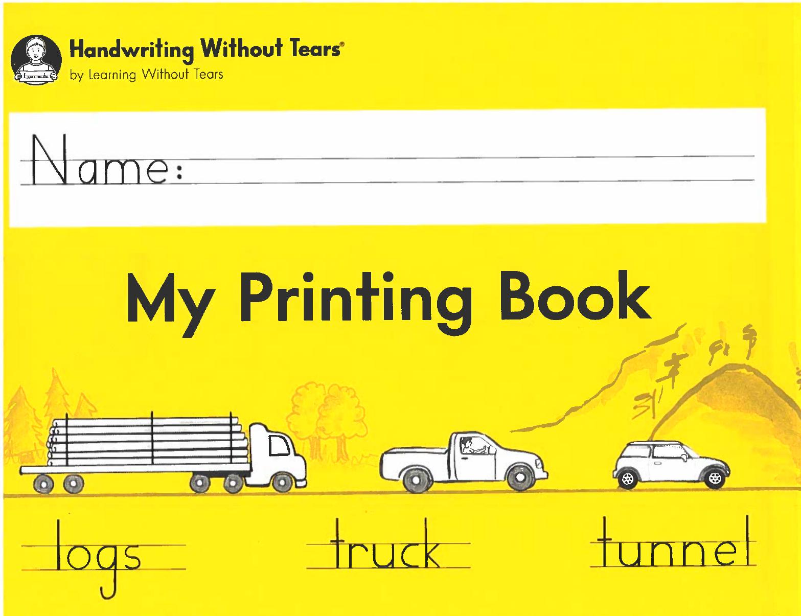 Handwriting Without Tears: My Printing Book by Jan Z. Olsen Emily F. Knapton
