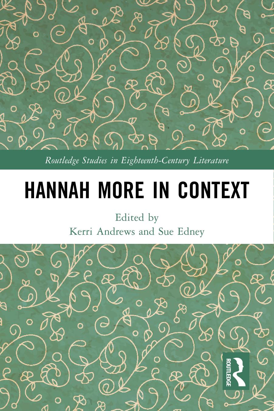 Hannah More in Context by Sue Edney Kerri Andrews