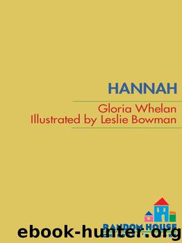 Hannah by Gloria Whelan