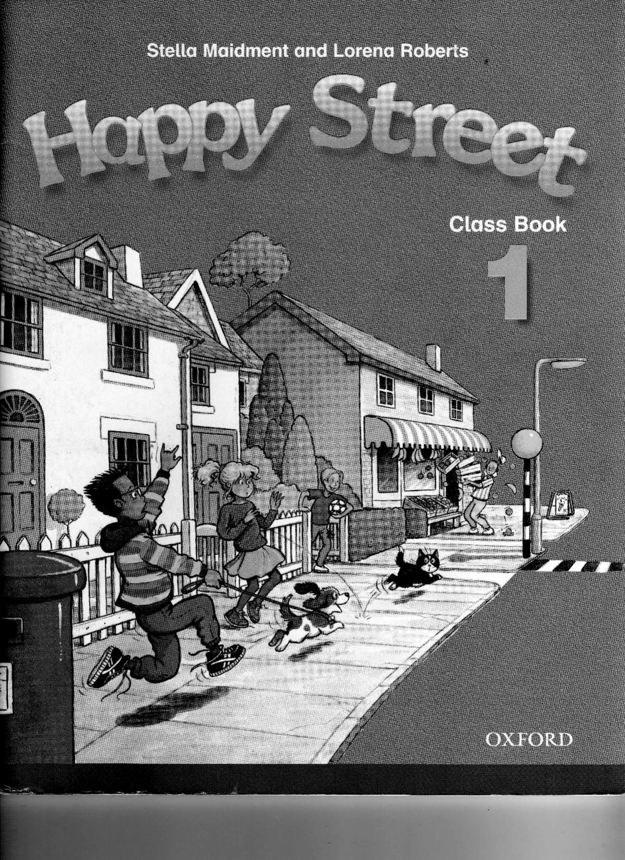 Happy Street 1 by Class Book (black & white)