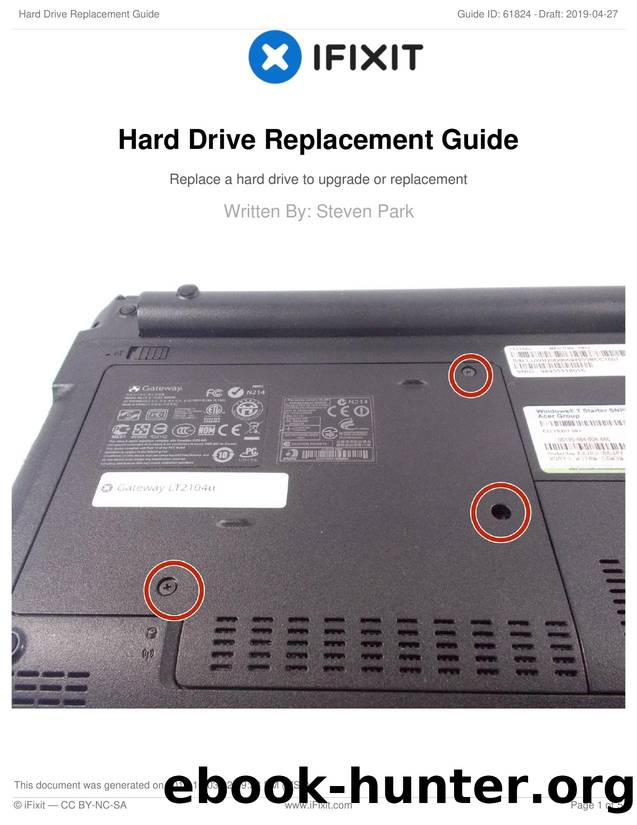 Hard Drive Replacement Guide by Unknown