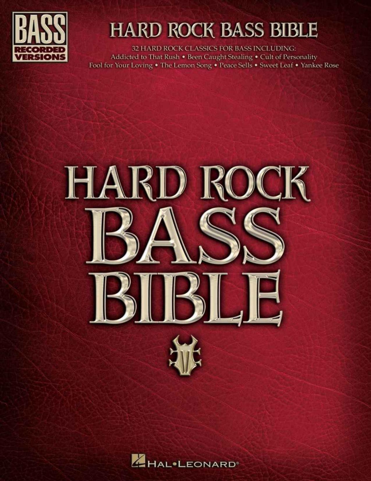 Hard Rock Bass Bible. by coll