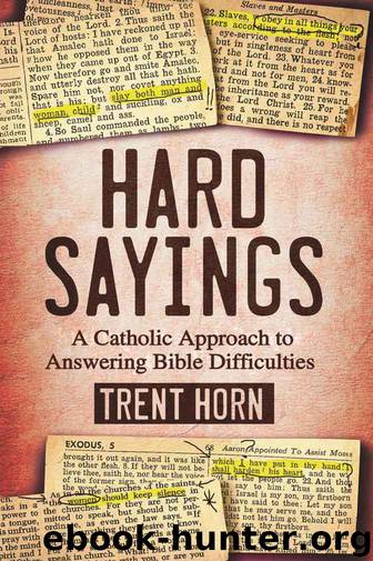 Hard Sayings: A Catholic Approach to Answering Bible Difficulties by Trent Horn