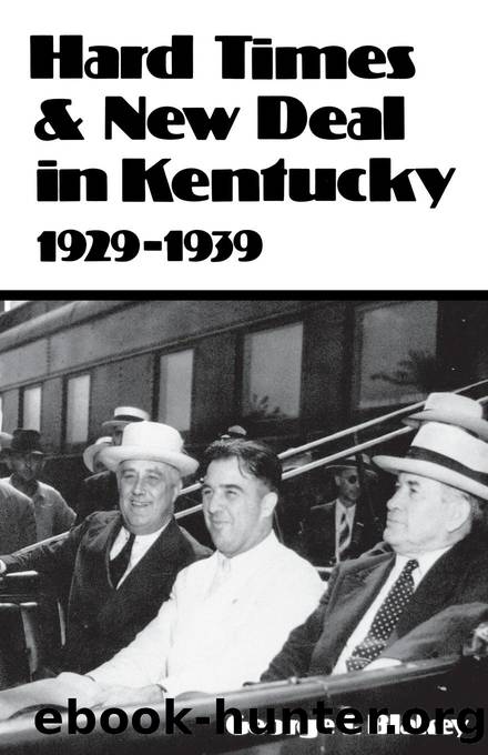 Hard Times and New Deal in Kentucky by Unknown