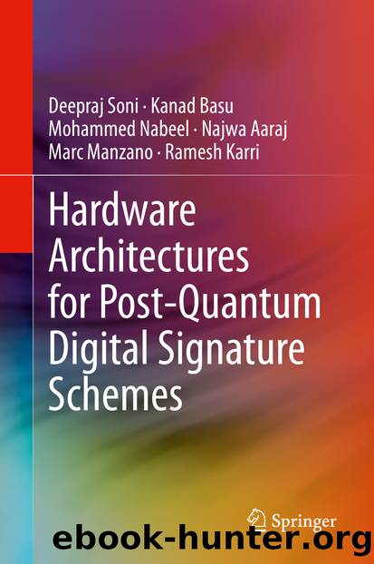 Hardware Architectures for Post-Quantum Digital Signature Schemes by Deepraj Soni & Kanad Basu & Mohammed Nabeel & Najwa Aaraj & Marcos Manzano & Ramesh Karri