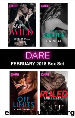 Harlequin Dare February 2018 Box Set by JC Harroway Clare Connelly Lisa Childs & Anne Marsh