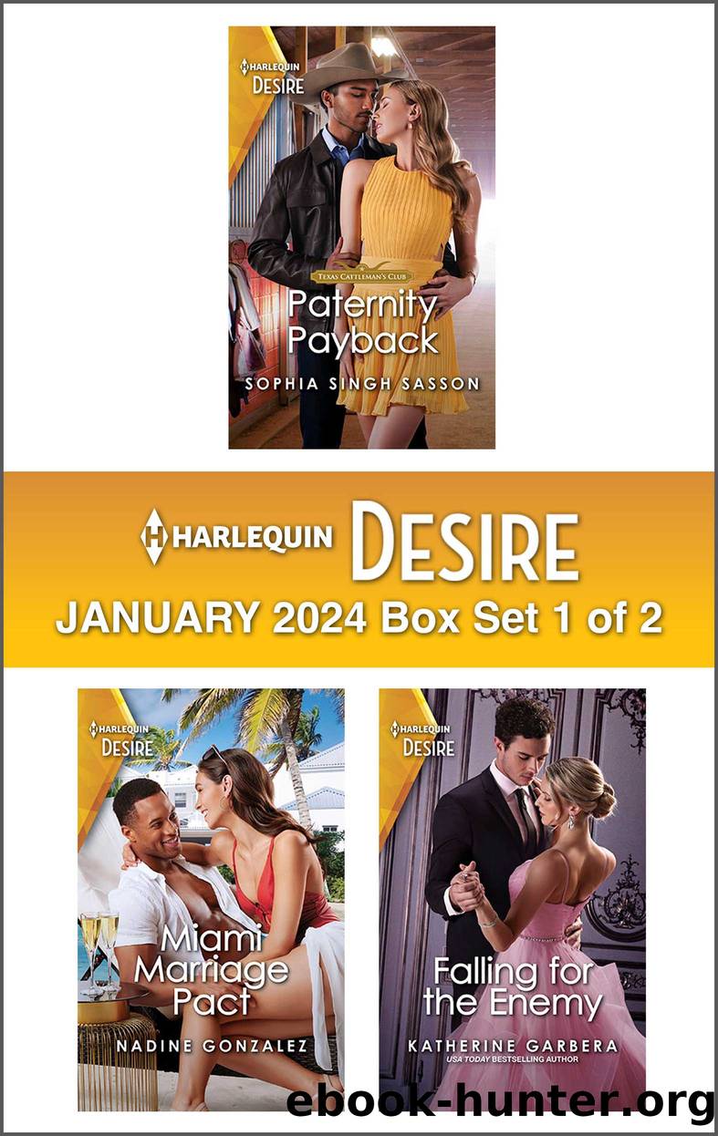 Harlequin Desire January 2024--Box Set 1 of 2 by Sophia Singh Sasson