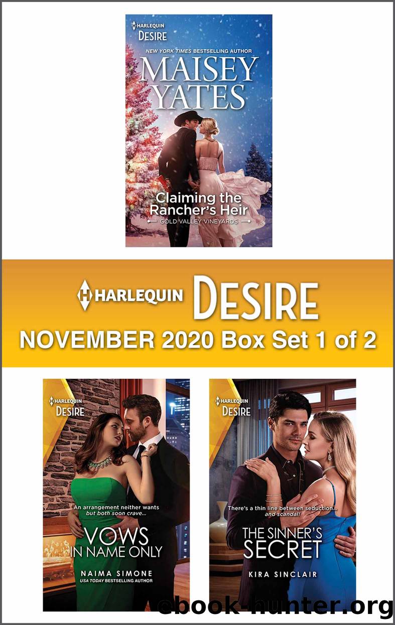 Harlequin Desire November 2020--Box Set 1 of 2 by Maisey Yates