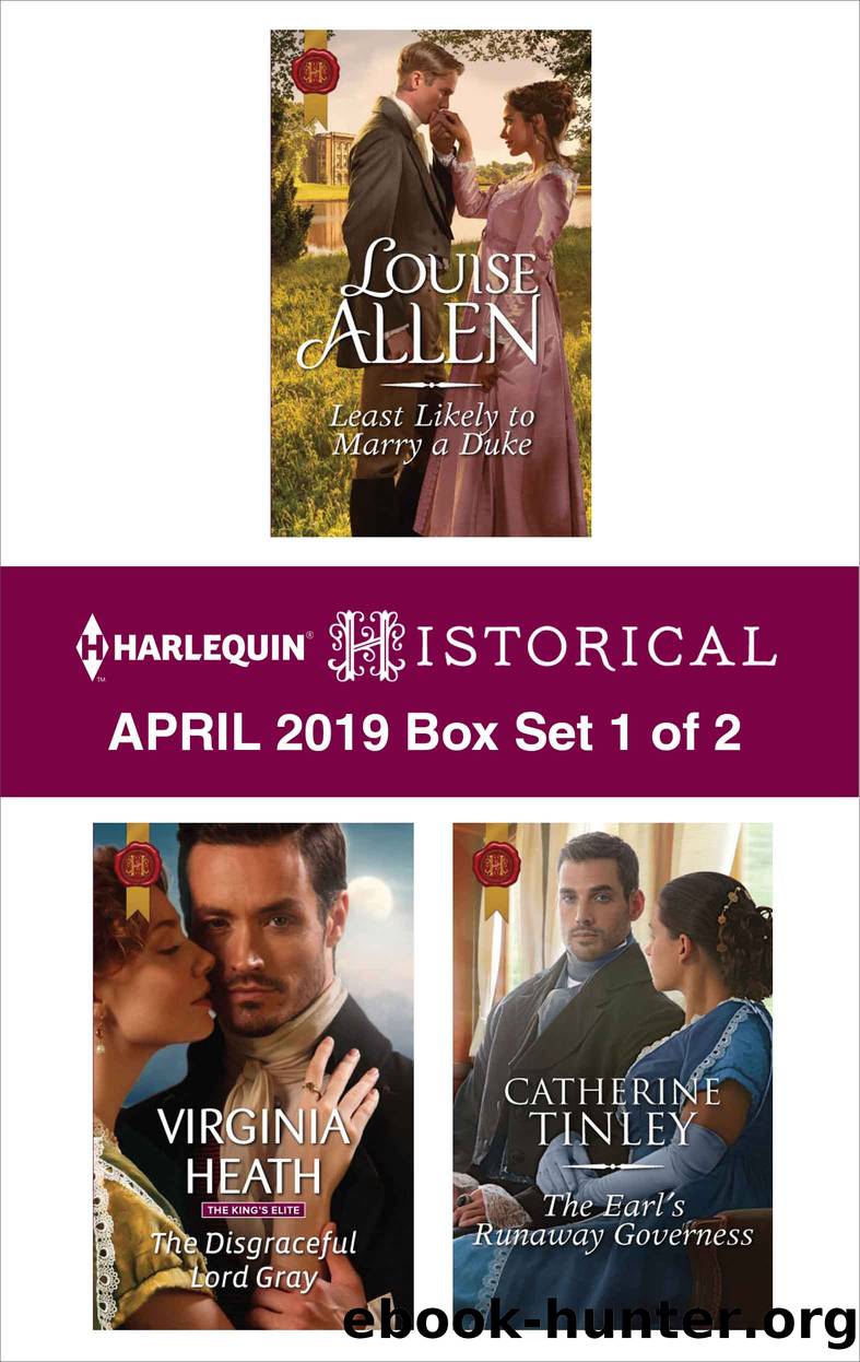 Harlequin Historical April 2019--Box Set 1 of 2 by Louise Allen
