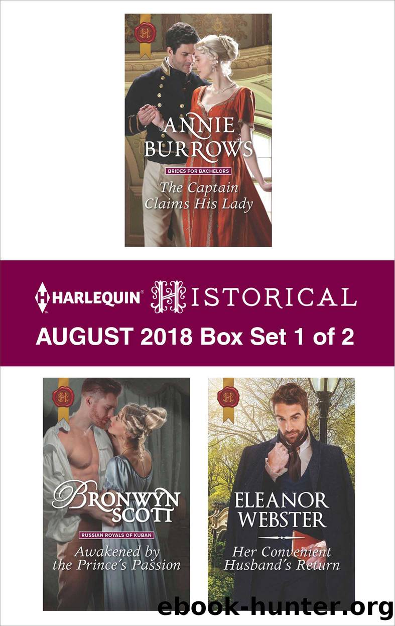 Harlequin Historical August 2018--Box Set 1 of 2 by Annie Burrows