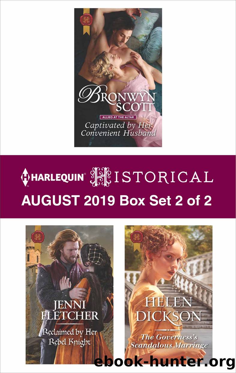 Harlequin Historical August 2019, Box Set 2 of 2 by Bronwyn Scott