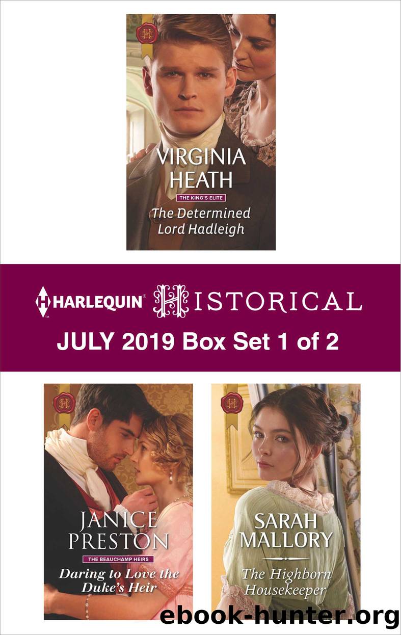Harlequin Historical July 2019, Box Set 1 of 2 by Virginia Heath