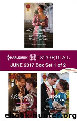 Harlequin Historical June 2017--Box Set 1 of 2 by Annie Burrows