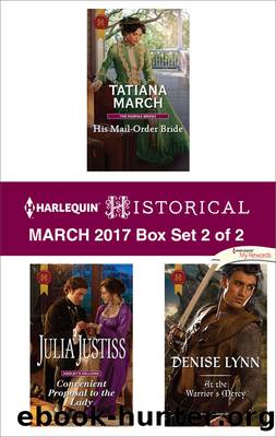 Harlequin Historical March 2017, Box Set 2 of 2 by Tatiana March