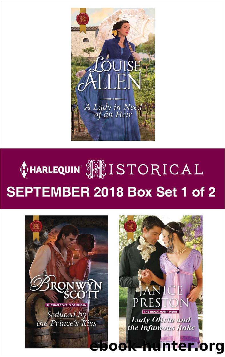 Harlequin Historical September 2018--Box Set 1 of 2 by Louise Allen