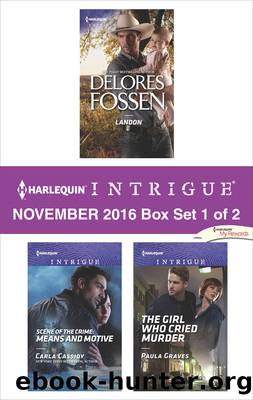 Harlequin Intrigue November 2016, Box Set 1 of 2 by Delores Fossen