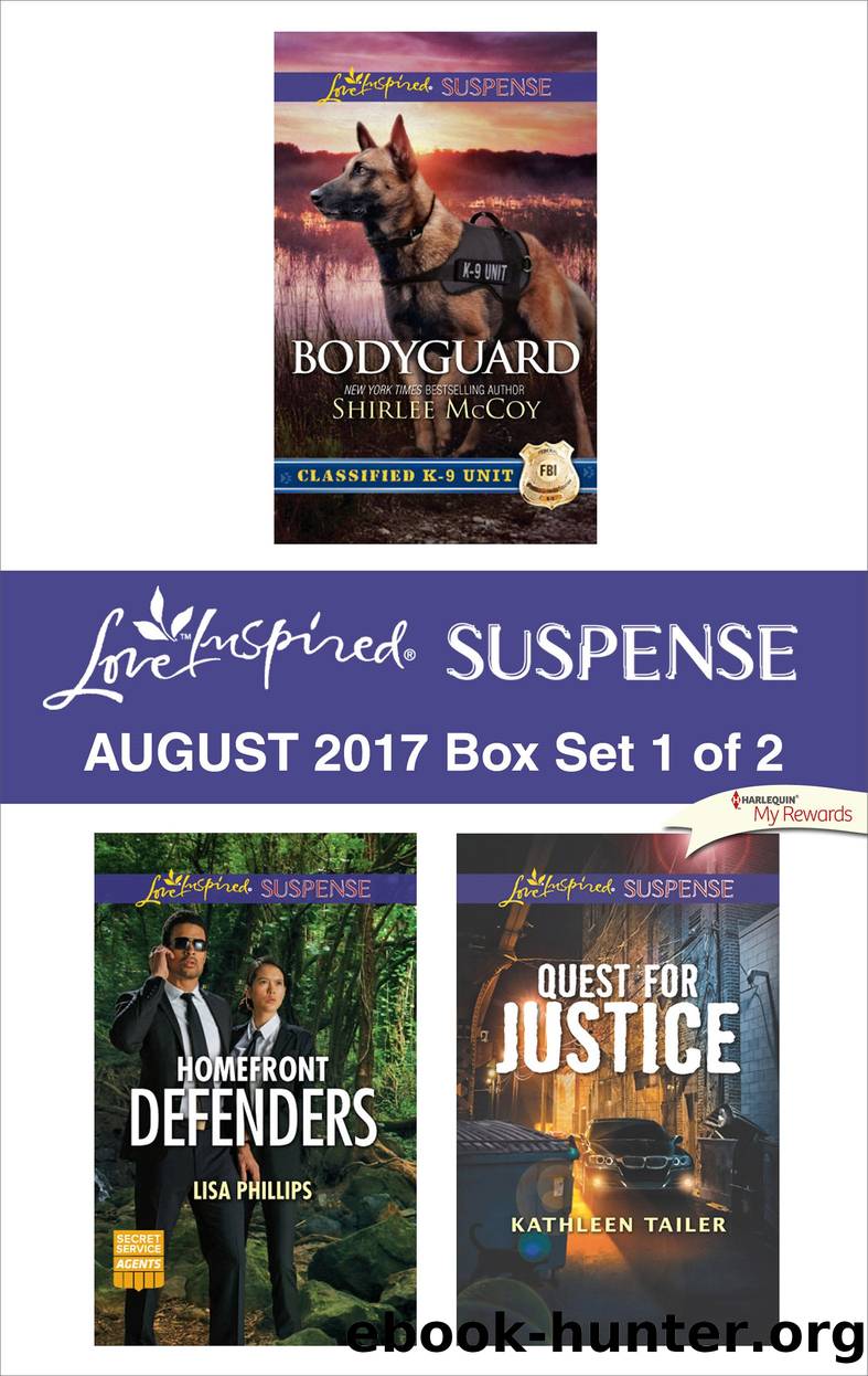 Harlequin Love Inspired Suspense August 2017 Box Set 1 of 2 by Shirlee McCoy Lisa Phillips & Kathleen Tailer