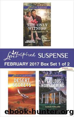 Harlequin Love Inspired Suspense February 2017 - Box Set 1 of 2 by Laura Scott Lisa Harris & Sarah Varland