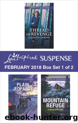 Harlequin Love Inspired Suspense February 2018--Box Set 1 of 2 by Elizabeth Goddard